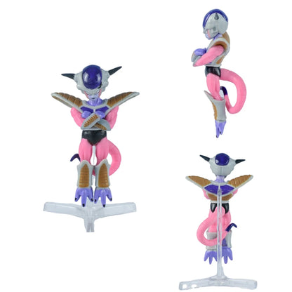 Conjunto de 8 figuras de Freezer | Dragon Ball Z: Colección de figuritas que representan las diferentes transformaciones de Freezer. Perfecto para fans y coleccionistas. 