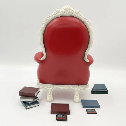 Figura de la nota de muerte de 24 cm | Figura detallada que representa a L Lawliet en una escena icónica de Death Note. Modelo GK de alta calidad, perfecto para coleccionistas y fans del anime. Ideal como decoración o regalo.