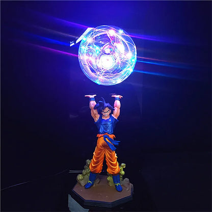 Dragon Ball | Goku, Gogeta et Broly, dotée d'une fonction d'éclairage LED. Parfaite pour la décoration de chambre et ajoute une touche unique à votre collection. Un excellent choix pour les fans de Dragon Ball Z