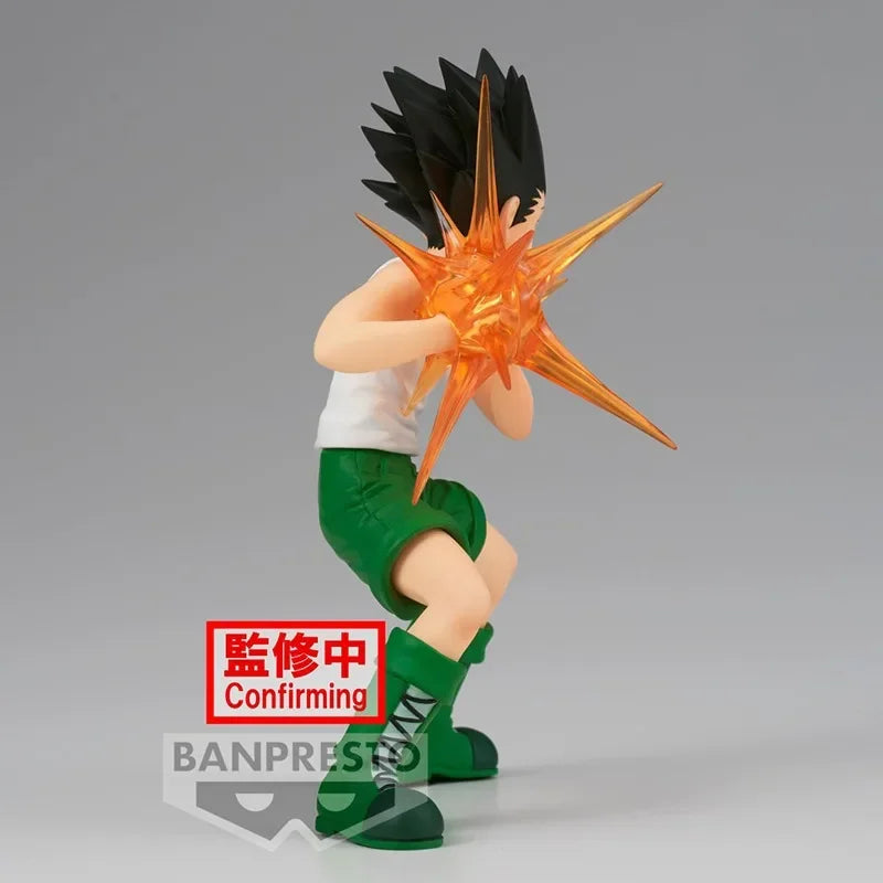 Figura Bandai Banpresto de 11 cm (edición de estrellas vibratorias) Hunter x Hunter | Maqueta en PVC que representa a Gon Freecss. Perfecto para colecciones y como regalo para fans del anime.