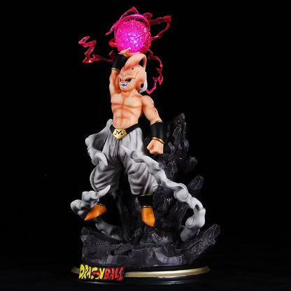 Figura Dragon Ball 25cm | Figura Boo con orbe iluminado. Modelo detallado, ideal para coleccionistas y como regalo para fans de DBZ. 