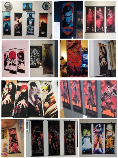 BLEACH Decorative Poster | Decorate your space with this wall poster featuring Kurosaki Ichigo. Ideal for fans, this canvas scroll adds an artistic touch to any interior