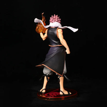 Figura BANDAI Fairy Tail de 19cm | Figura original BANDAI de Natsu Dragnir en modo combate. Modelo muy detallado, perfecto como regalo para coleccionistas y fanáticos del anime.