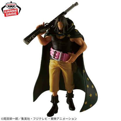 16cm Figurine BANDAI One Piece | Figurine Banpresto officielle représentant Yasopp. Un modèle de collection idéal pour les fans de One Piece