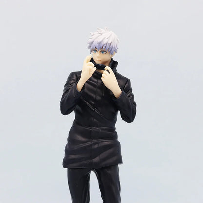 Figura Jujutsu Kaisen de 21 cm | Figura de gran calidad que representa a Gojo Satoru. Esta estatua es ideal para coleccionistas y aficionados. Perfecto como regalo único para los fanáticos de Jujutsu Kaisen. 