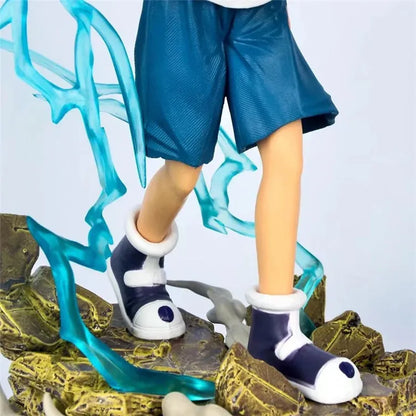 28cm Figurines Hunter X Hunter | Gon Freecss et Killua Zoldyck. Ces modèles détaillés sont parfaits pour les fans de l'anime, excellent cadeau ou pièce de collection