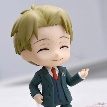 Figuras ESPÍA×FAMILIAR de 10 cm | Figuras que representan a Anya, Loid y Yor Forger en versiones kawaii. Perfectas para coleccionistas, estas adorables figuras son ideales como modelos decorativos o regalos para fanáticos. 