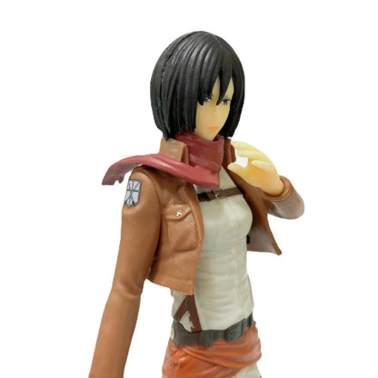Figuras de Ataque a los Titanes de 16 cm | Figuras coleccionables que representan a Eren, Mikasa y Levi de Attack on Titan. Ideales para fanáticos y coleccionistas, estos modelos detallados traen el mundo del anime a tu espacio. 