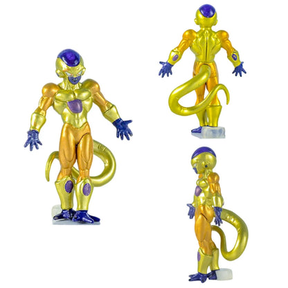Conjunto de 8 figuras de Freezer | Dragon Ball Z: Colección de figuritas que representan las diferentes transformaciones de Freezer. Perfecto para fans y coleccionistas. 
