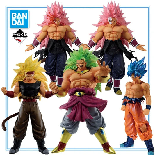 Bandai Ichiban Kuji Dragon Ball Super Dragonball Heroes 5Th Mission Zamasu Burdock Broly Son Goku Figure Anime Action Model Toys