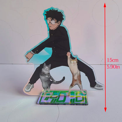 Añade un toque de anime a tu vida cotidiana con estos llaveros acrílicos de Dan Da Dan. Diseñado con detalles en láser, también puede servir como soporte decorativo o adorno para tus bolsos. Ideal para fans, es perfecto como regalo.