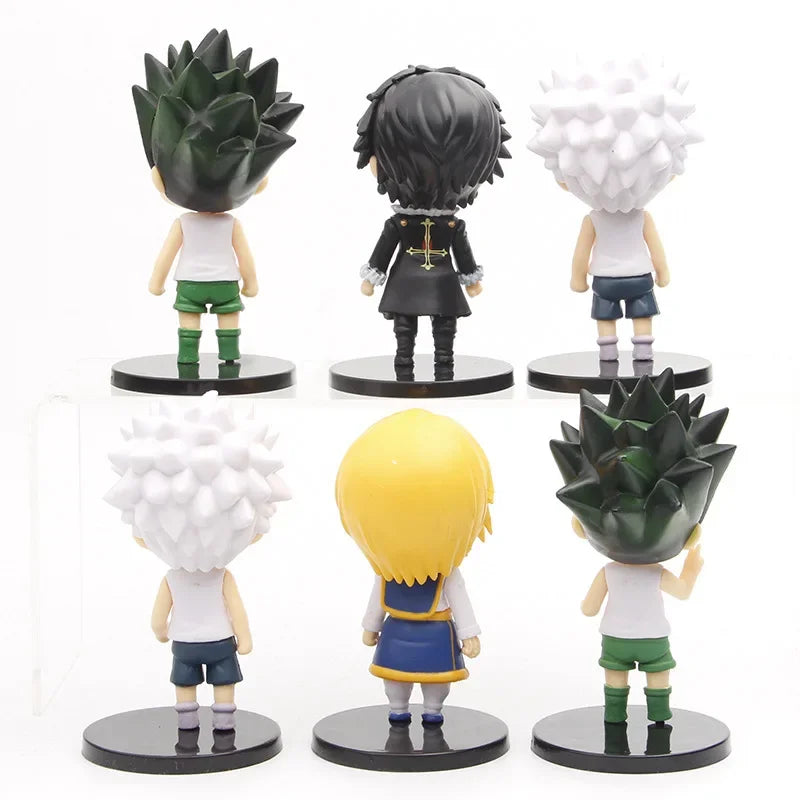 Figuras Hunter x Hunter de 11 cm | Figuras coleccionables con personajes icónicos del anime, estas figuras detalladas son ideales para los fanáticos de Hunter x Hunter. 