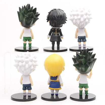 Figuras Hunter x Hunter de 11 cm | Figuras coleccionables con personajes icónicos del anime, estas figuras detalladas son ideales para los fanáticos de Hunter x Hunter. 