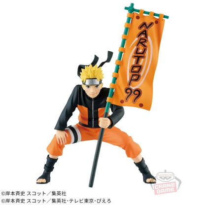 Figura Bandai Banpresto de 14-18 cm (edición NARUTOP99) Naruto | Figuras de PVC de Minato, Naruto, Shisui y Sakura. Modelos de acción ideales para colección y decoración o como regalo para fans de Naruto.
