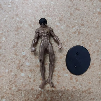 Figuras de Ataque a los Titanes | Conjunto de 10 figuras de acción de Attack on Titan. Perfectas para niños y coleccionistas, estas figuras son ideales como juguetes o regalos para los fanáticos del anime. 