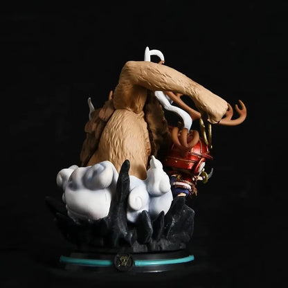 14cm Figurine One Piece | Figurine représentant Chopper dans sa tenue de l’arc Wano Onigashima. Idéale pour les fans de One Piece et les collectionneurs d’objets kawaii !