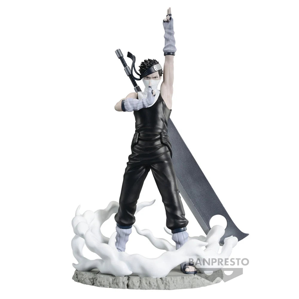 Figura Bandai Banpresto de 12 cm (Edición Memorable Saga) Naruto | Figura de acción de PVC de Zabuza Momochi, ideal para coleccionistas y fans de Naruto. Perfecto como decoración de escritorio o regalo para niños.