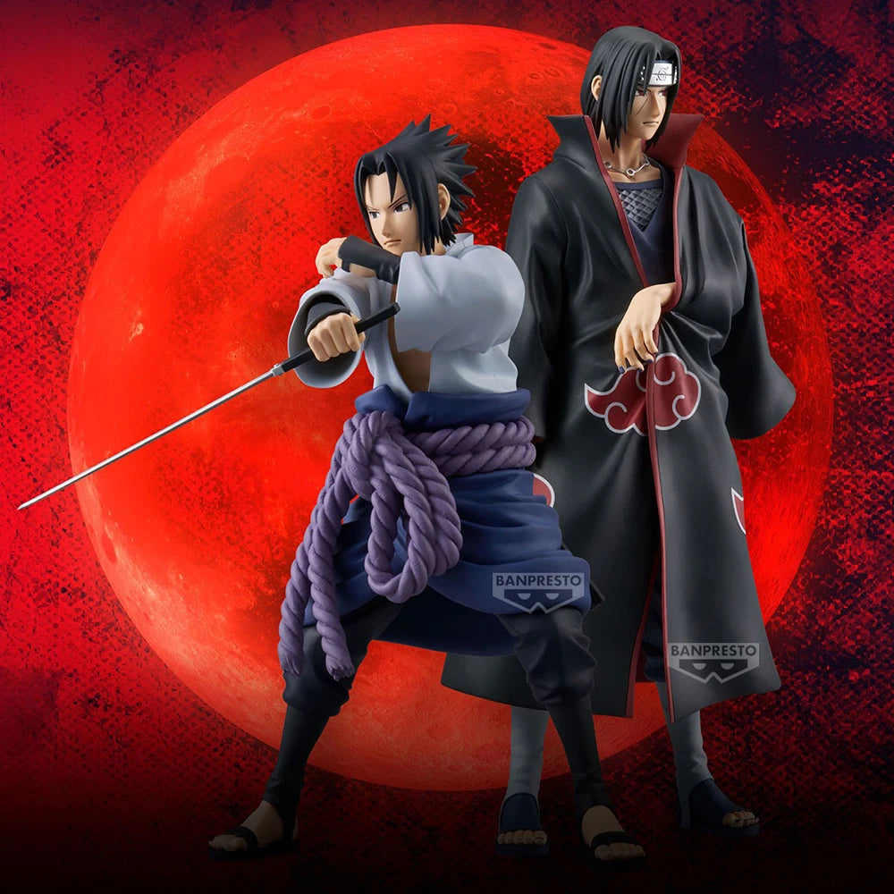 28cm Figurine Bandai Banpresto (Grandista edition) Naruto | Modèle rare en PVC représentant Uchiha Itachi, parfait pour les collectionneurs et les fans de Naruto. Un excellent cadeau pour les enfants et les amateurs d'anime