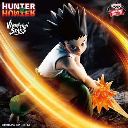 Figura Bandai Banpresto de 12 cm (edición de estrellas vibratorias) Hunter x Hunter | Figura detallada de PVC de Gon Freecss en acción. Perfecto como regalo para coleccionistas y fanáticos de Hunter x Hunter.