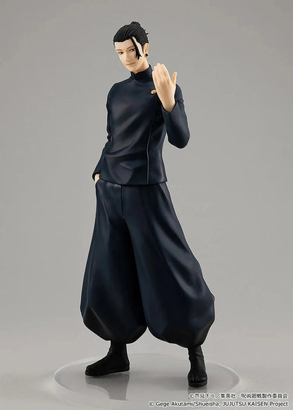 Figuras POP UP PARADE Jujutsu Kaisen de 19 cm | Figuras que representan a Suguru Geto y Satoru Gojo, versión Inventario Oculto / Muerte Prematura. Modelos detallados para coleccionistas y fanáticos del anime.