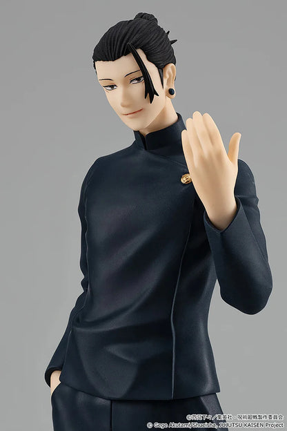 Figuras POP UP PARADE Jujutsu Kaisen de 19 cm | Figuras que representan a Suguru Geto y Satoru Gojo, versión Inventario Oculto / Muerte Prematura. Modelos detallados para coleccionistas y fanáticos del anime.