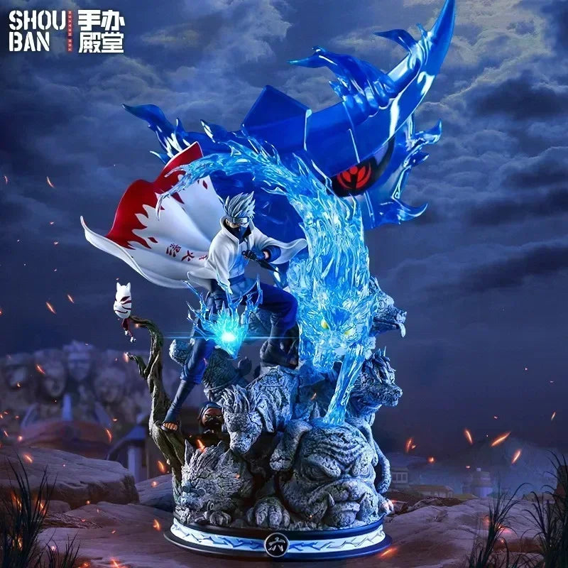 27cm Figurine d'action Naruto | Superbe figurine de Kakashi Hatake, idéale pour les collectionneurs et les fans de Naruto. Parfaite pour la décoration d'intérieur
