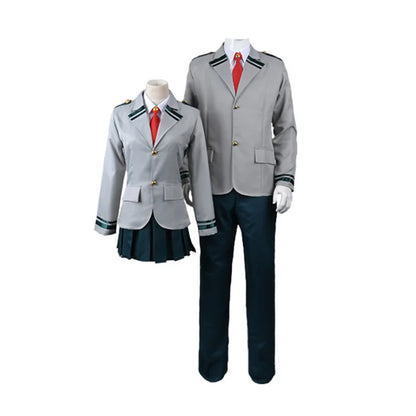 Cosplay completo de UA Hero Academy del uniforme escolar de los héroes del anime. Perfecto para cosplay y eventos como Halloween. Unisex, ideal para los fans de Boku No Hero Academia.