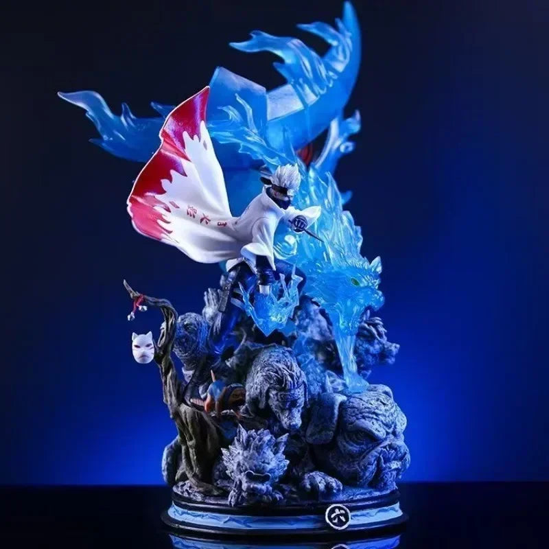 27cm Figurine d'action Naruto | Superbe figurine de Kakashi Hatake, idéale pour les collectionneurs et les fans de Naruto. Parfaite pour la décoration d'intérieur