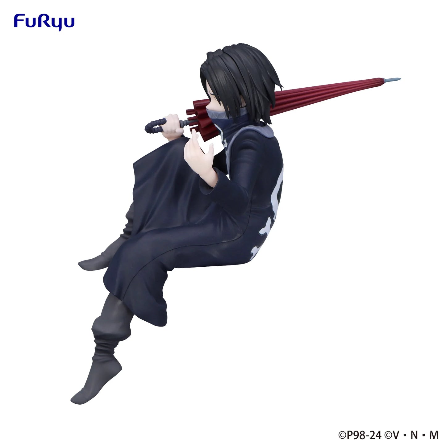 Figura Original FuRyu Hunter x Hunter de 10cm | Figura oficial de Feitan Noodle Stopper, ¡perfecta para decorar tu escritorio o regalar a los fanáticos de Hunter x Hunter!