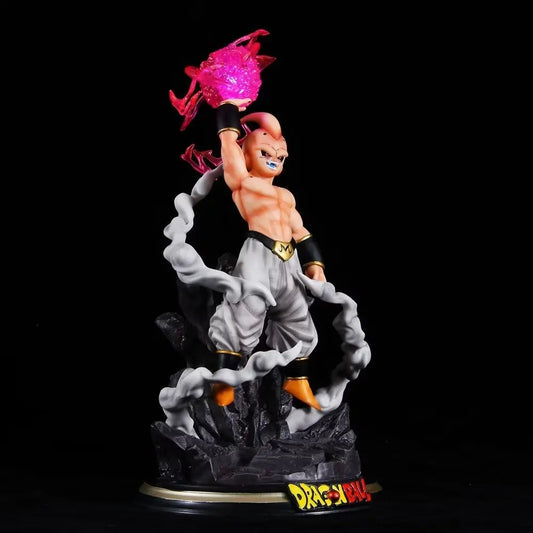 Figura Dragon Ball 25cm | Figura Boo con orbe iluminado. Modelo detallado, ideal para coleccionistas y como regalo para fans de DBZ. 