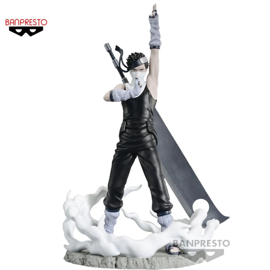 Figura Bandai Banpresto de 12 cm (Edición Memorable Saga) Naruto | Figura de acción de PVC de Zabuza Momochi, ideal para coleccionistas y fans de Naruto. Perfecto como decoración de escritorio o regalo para niños.