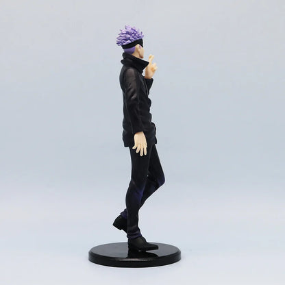 Figura Jujutsu Kaisen de 21 cm | Figura de gran calidad que representa a Gojo Satoru. Esta estatua es ideal para coleccionistas y aficionados. Perfecto como regalo único para los fanáticos de Jujutsu Kaisen. 