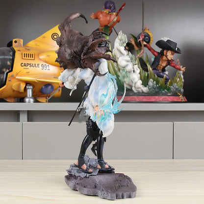 24cm Figurine Naruto | Figurine sur support de Sasuke Uchiha , modèle de collection idéale pour la décoration d'intérieur. Un incontournable pour les fans de Naruto