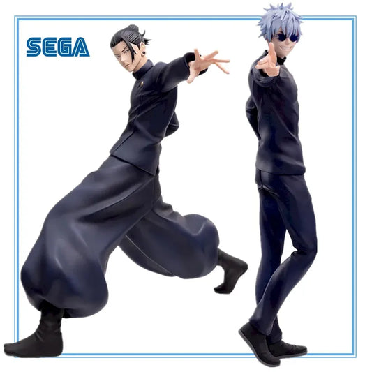 Figura Original SEGA LUMINASTA Jujutsu Kaisen de 19-20cm | Figuras de acción de Geto Suguru &amp; Satoru Gojo, ideales para coleccionistas y fans del anime.