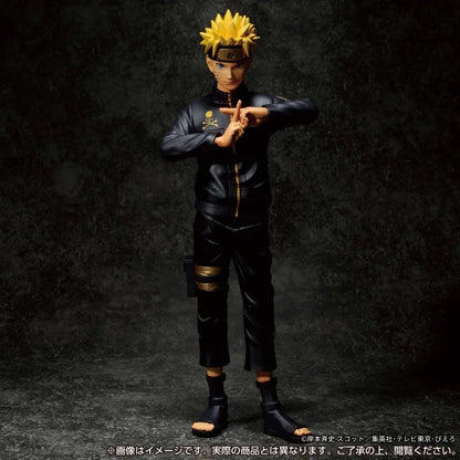 27cm Figurine originale BANDAI BANPRESTO (Grandista Shinobi Relations Naruto Black Version) en édition limitée à 3 exemplaires, modèle de collection rare idéal pour les collectionneurs et les plus grand fans de Naruto