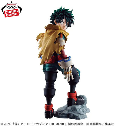 Figura Original BANPRESTO My Hero Academia de 21 cm | Figura de Izuku Midoriya de la película My Hero Academia: You're Next. Producto auténtico BANPRESTO, entregado en caja. ¡Imprescindible para los fans y coleccionistas del anime!