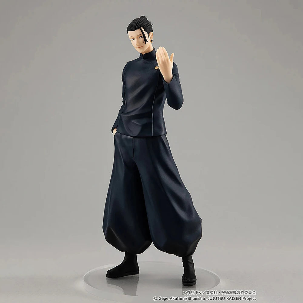 Figuras POP UP PARADE Jujutsu Kaisen de 19 cm | Figuras que representan a Suguru Geto y Satoru Gojo, versión Inventario Oculto / Muerte Prematura. Modelos detallados para coleccionistas y fanáticos del anime.