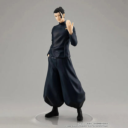 Figuras POP UP PARADE Jujutsu Kaisen de 19 cm | Figuras que representan a Suguru Geto y Satoru Gojo, versión Inventario Oculto / Muerte Prematura. Modelos detallados para coleccionistas y fanáticos del anime.