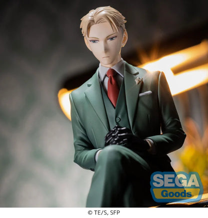 Figuras SEGA SPY×FAMILIAR | Figuras oficiales de SEGA que representan a Loid Forger en acción. Diseñada para los fanáticos de SPY×FAMILY, esta figura es perfecta como artículo de colección o regalo para niños. 
