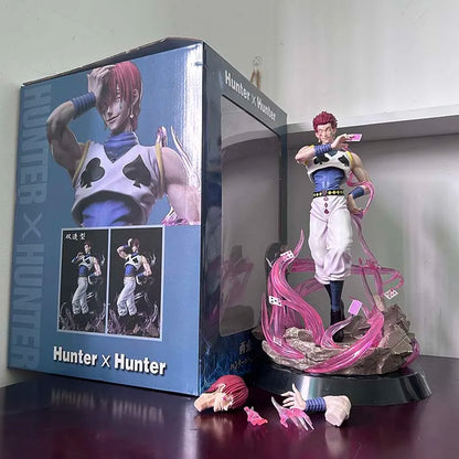 35cm Hunter X Hunter Figure | Impressive collectible statue representing Isoka, the famous charismatic antagonist of Hunter x Hunter. This figure is a detailed and high-quality collectible model ideal for anime fans 