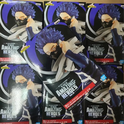 Figura Banpresto My Hero Academia de 16 cm | Figura de Shinso Hitoshi de la colección The Amazing Heroes (Vol. 18). Fabricada en PVC de alta calidad, esta figura es un modelo detallado, ideal para coleccionistas y fanáticos del anime.