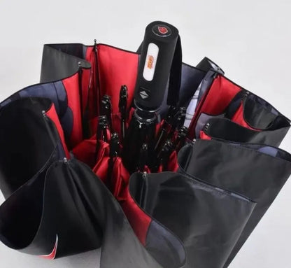 28.5*3*3cm Parapluie Naruto avec mécanisme automatique personnages du village de konoha et de l'akatsuki
