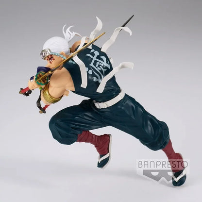 14cm Figurine BANPRESTO Demon Slayer | Figurine Uzui Tengen de Demon Slayer de la série Vibration Stars. Un modèle d'action détaillé, parfait pour les collectionneurs et les fans de l'anime