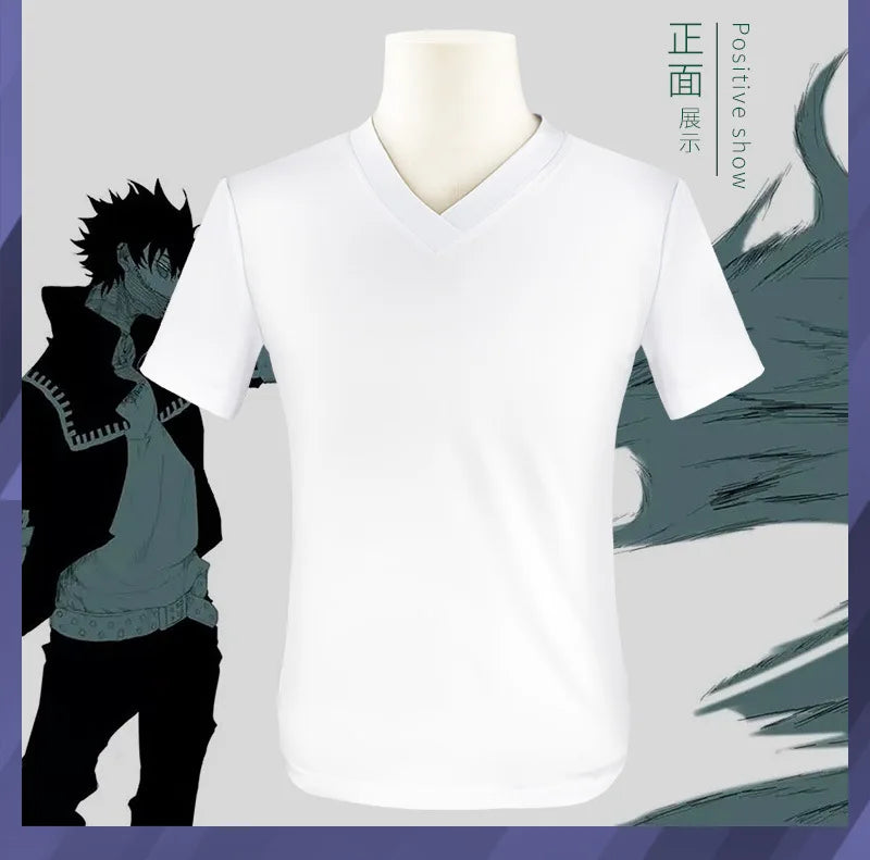 Adopta el aspecto de Toya Todoroki, uno de los villanos más formidables de My Hero Academia, con este disfraz de cosplay que incluye un abrigo negro, una camisa y pantalones. Perfecto para convenciones, Halloween o eventos temáticos.