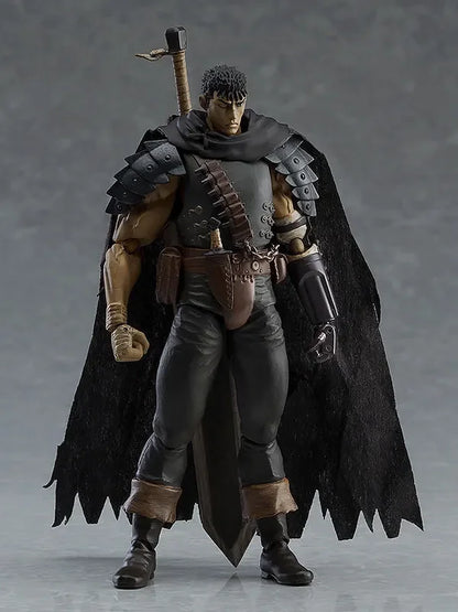 Figura BANDAI Berserk de 17cm | Figura de Guts en versión Black Swordsman con piezas intercambiables. Modelo de PVC ideal para fans y coleccionistas de Berserk.