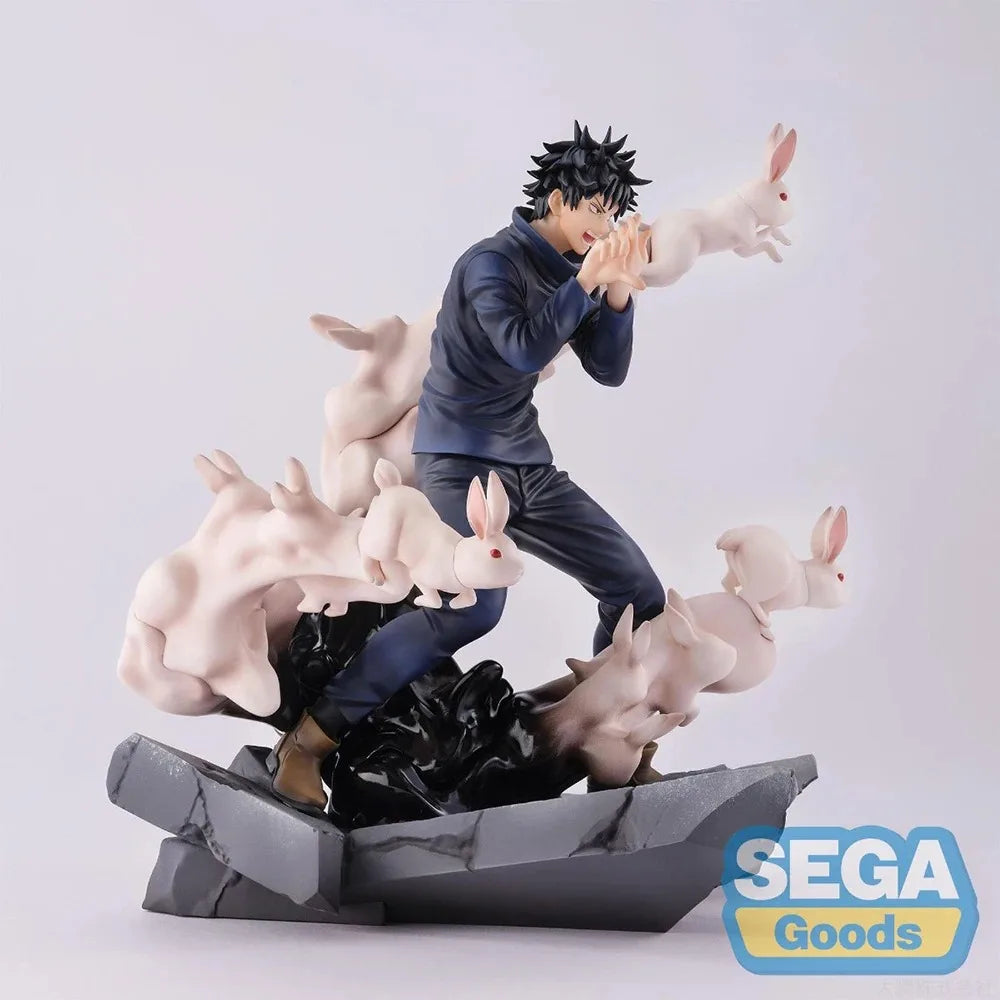 19cm Original Genuine SEGA Jujutsu Kaisen Figure | Fushiguro Megumi action figure, made by SEGA. PVC statue ideal for collectors and as a gift