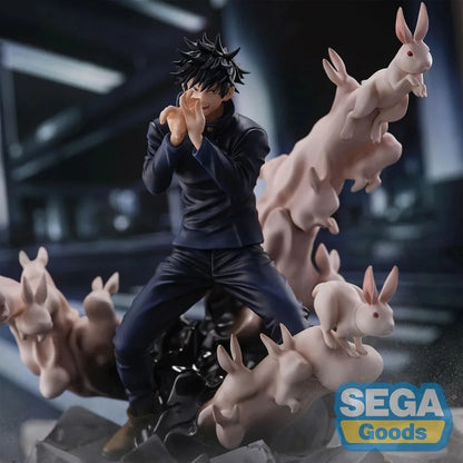 19cm Original Genuine SEGA Jujutsu Kaisen Figure | Fushiguro Megumi action figure, made by SEGA. PVC statue ideal for collectors and as a gift