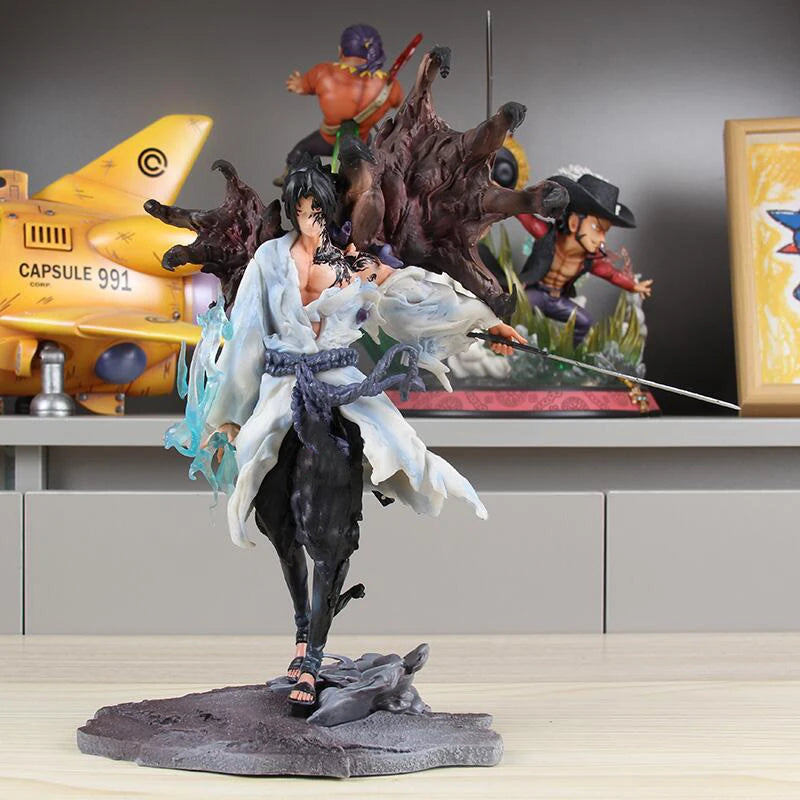 24cm Figurine Naruto | Figurine sur support de Sasuke Uchiha , modèle de collection idéale pour la décoration d'intérieur. Un incontournable pour les fans de Naruto