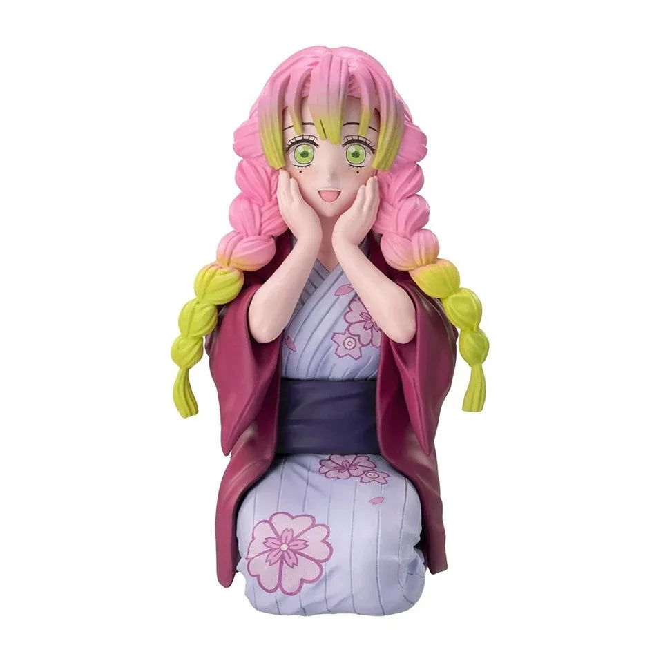 Figura Demon Slayer de 11 cm | Modelo oficial SEGA de Kanroji Mitsuri, detallado y perfecto para coleccionistas. Ideal como regalo para amigos o niños.