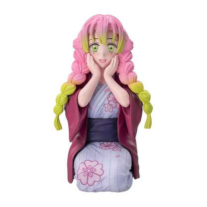 Figura Demon Slayer de 11 cm | Modelo oficial SEGA de Kanroji Mitsuri, detallado y perfecto para coleccionistas. Ideal como regalo para amigos o niños.